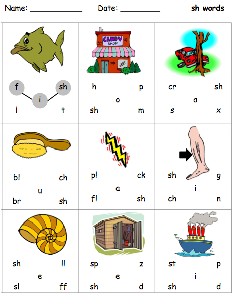Sh Sound Worksheets And Resources For Foundation Sh Phonics