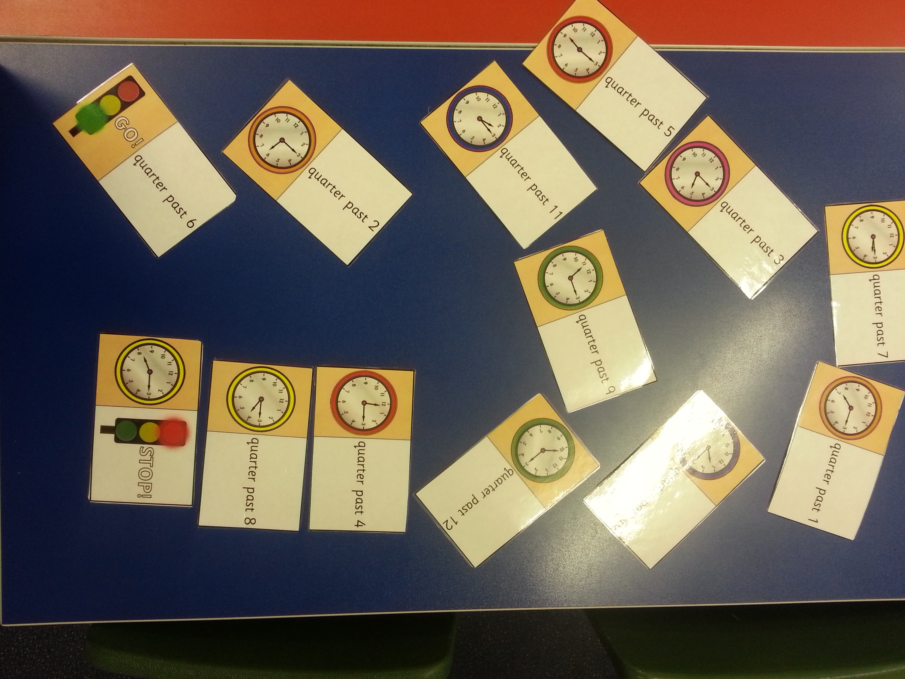O'clock and Half Past Time Games Teaching Time to Foundation Stage