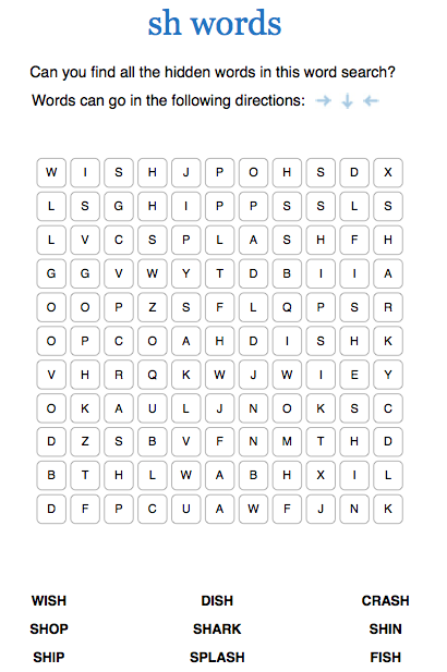 free wordsearch grade for printable 1 Lesson CVC, Games, Ideas Resources CCVC, Phonics CVCC and