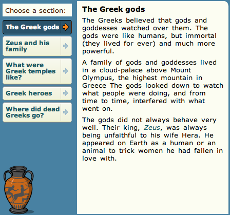 ancient greece topic homework
