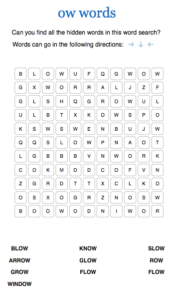 Phonics Word Searches for Foundation and KS1 | Phonics Worksheets