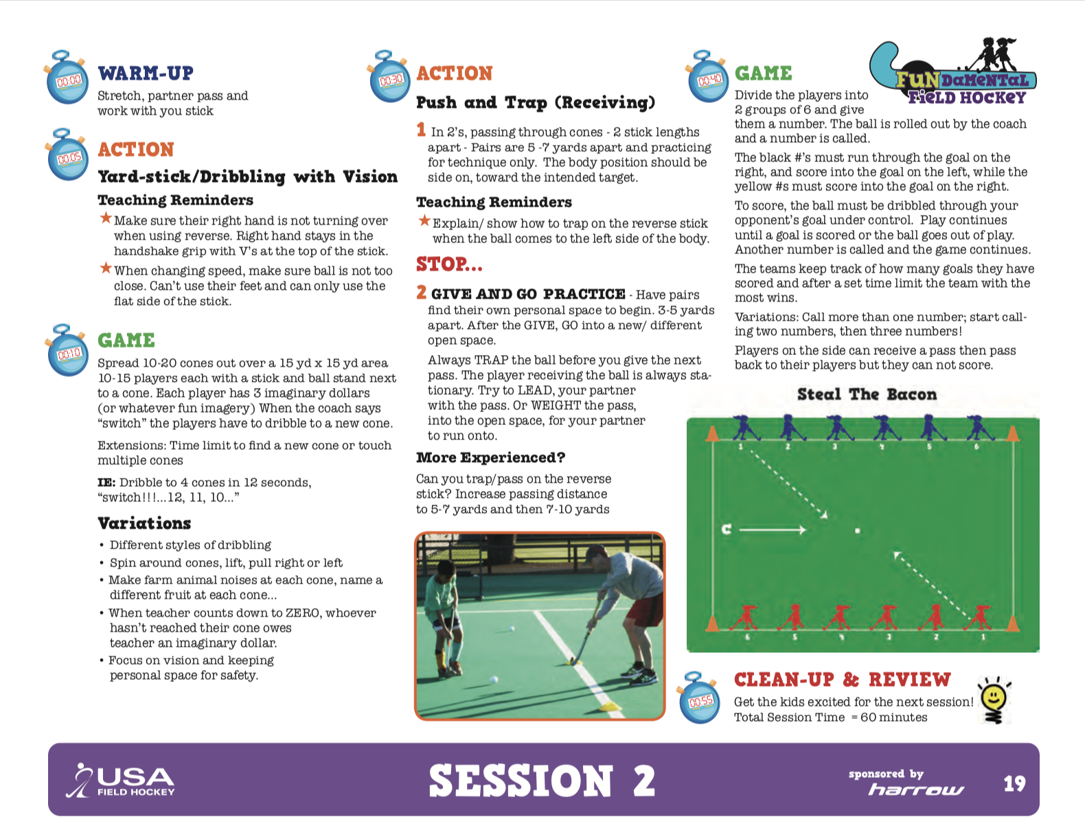 Teaching Ks2 Hockey
